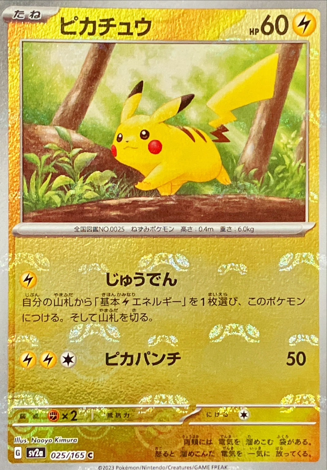 【NM】Pikachu Master Ball 025/165 | Scarlet & Violet 151 SV2a | Japanese