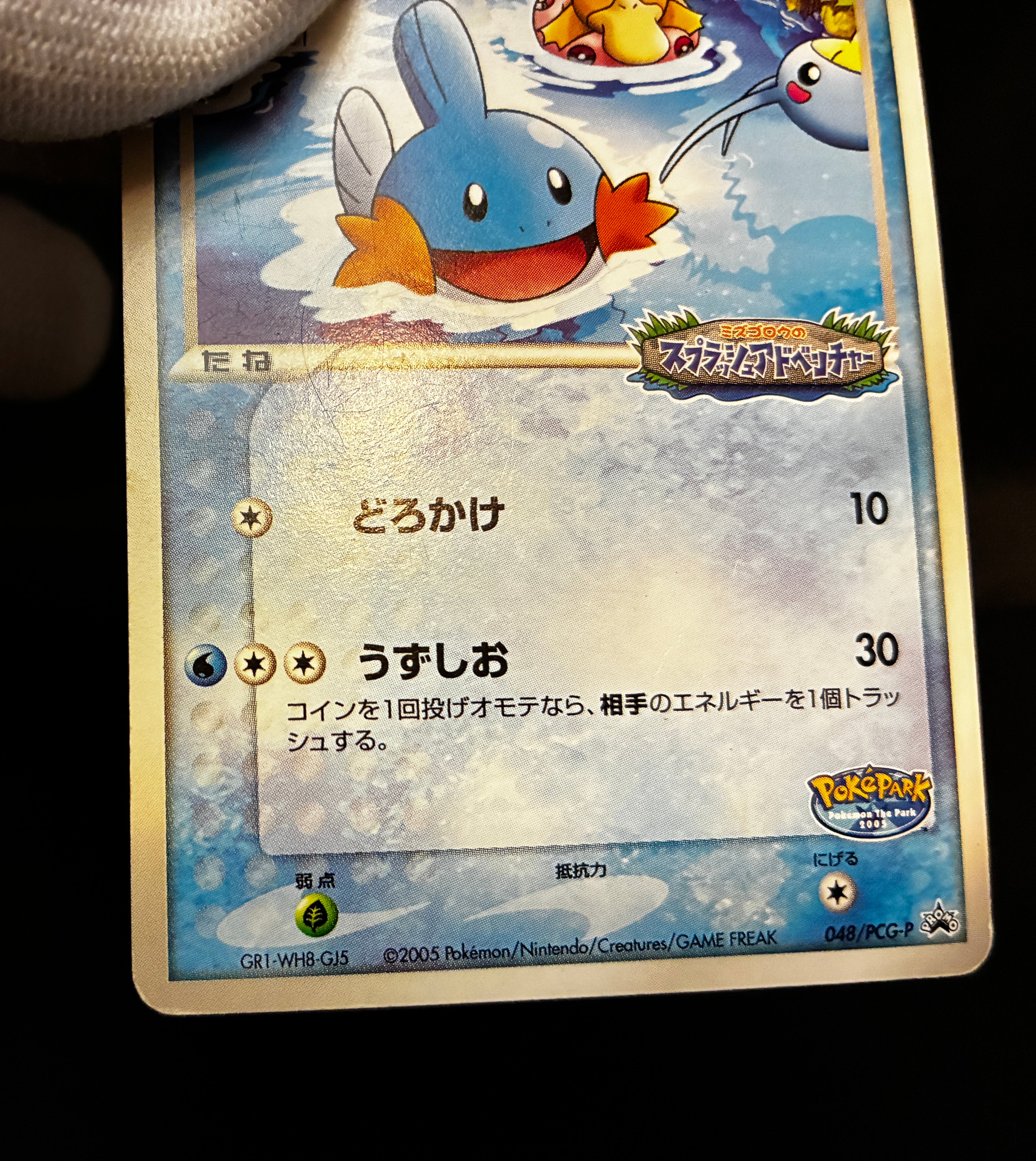 【MP】Pokepark's Mudkip 048/PCG-P | PokePark Promo 2005 | Pokemon Card Japanese