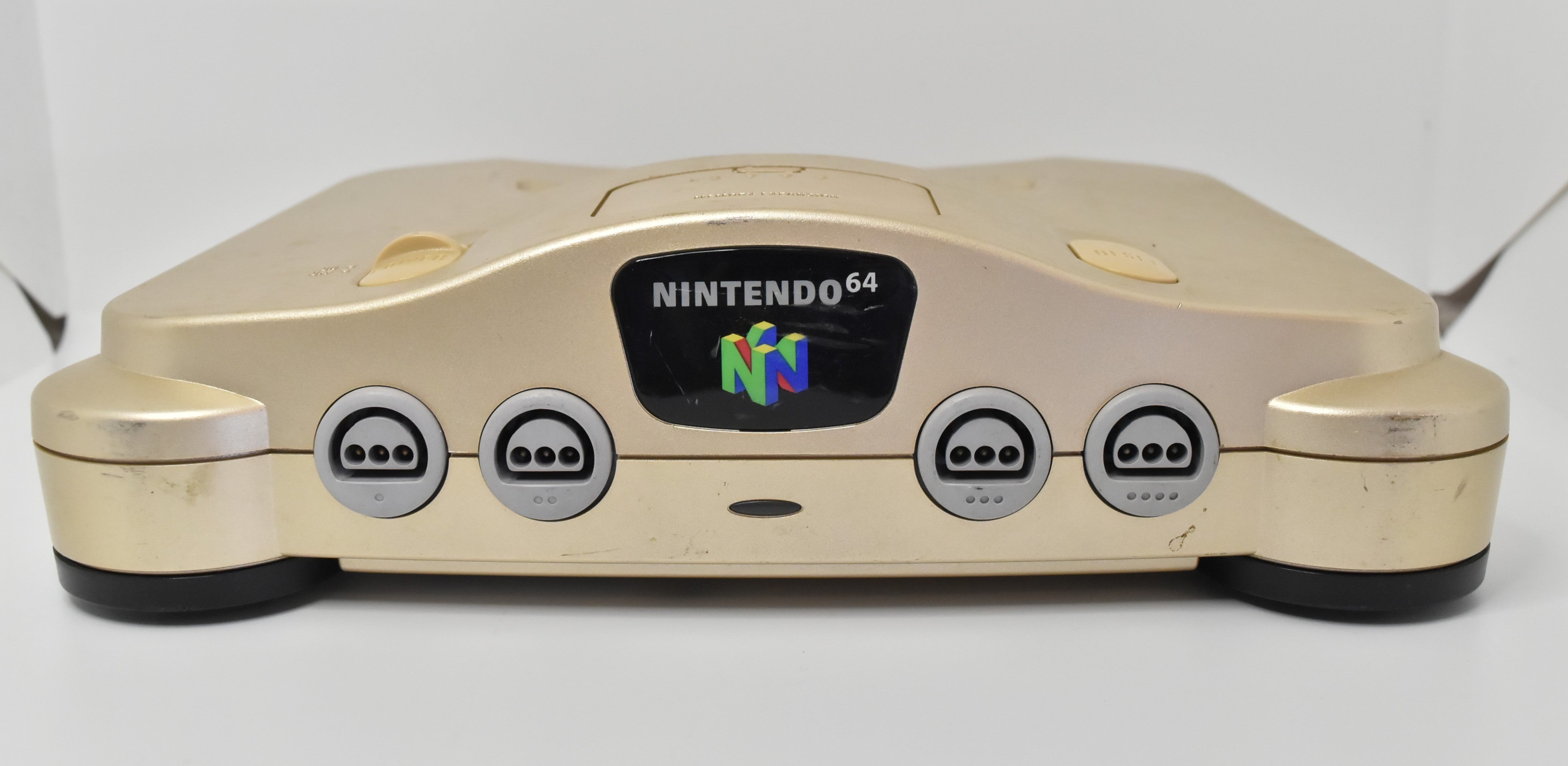 Nintendo 64 Gold Console System / Toys "R" Us Limited Edition / NTSC-J (Japan)
