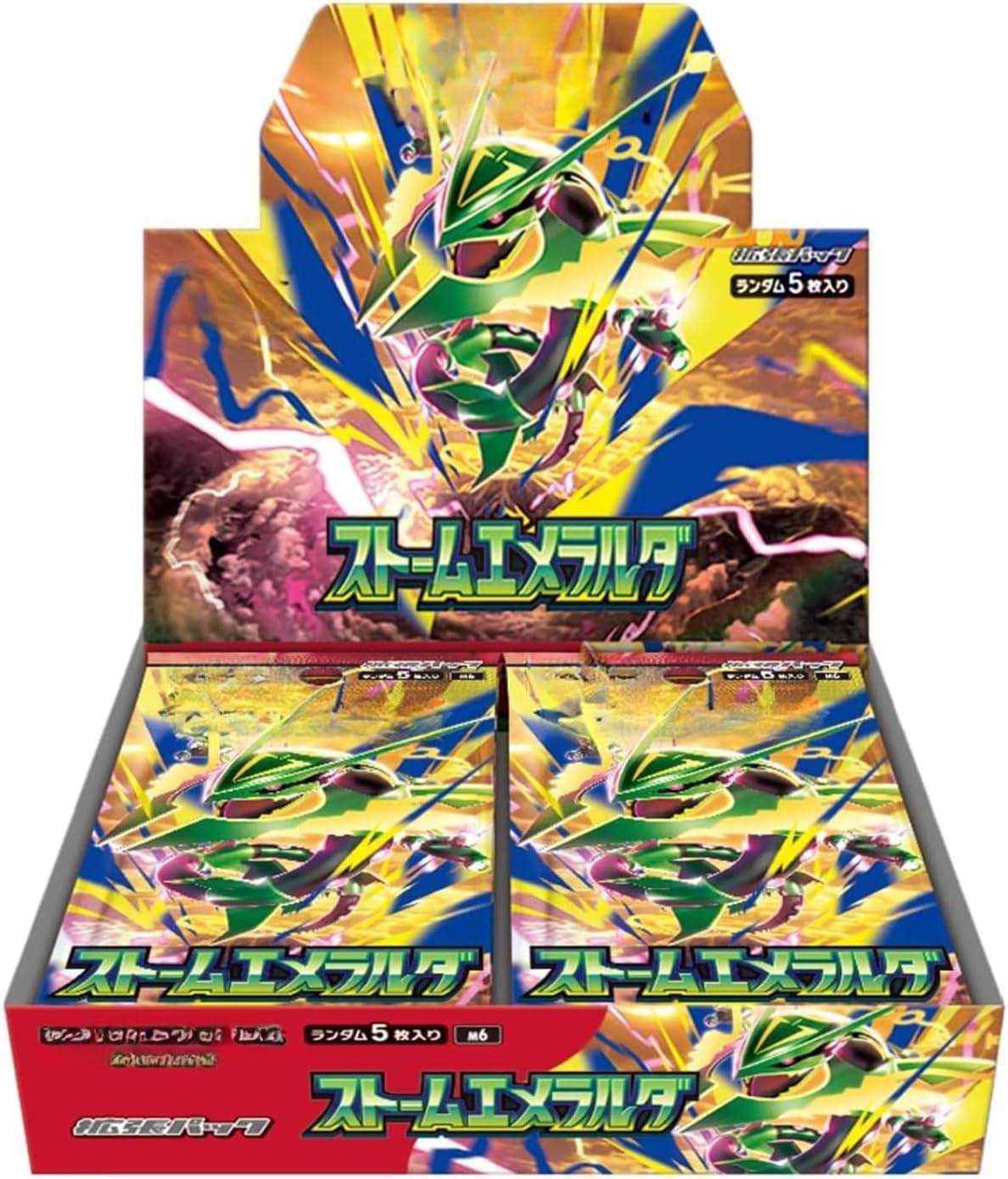 Pokemon Card Game | Storm Emeralda M6 | Booster Box Japanese