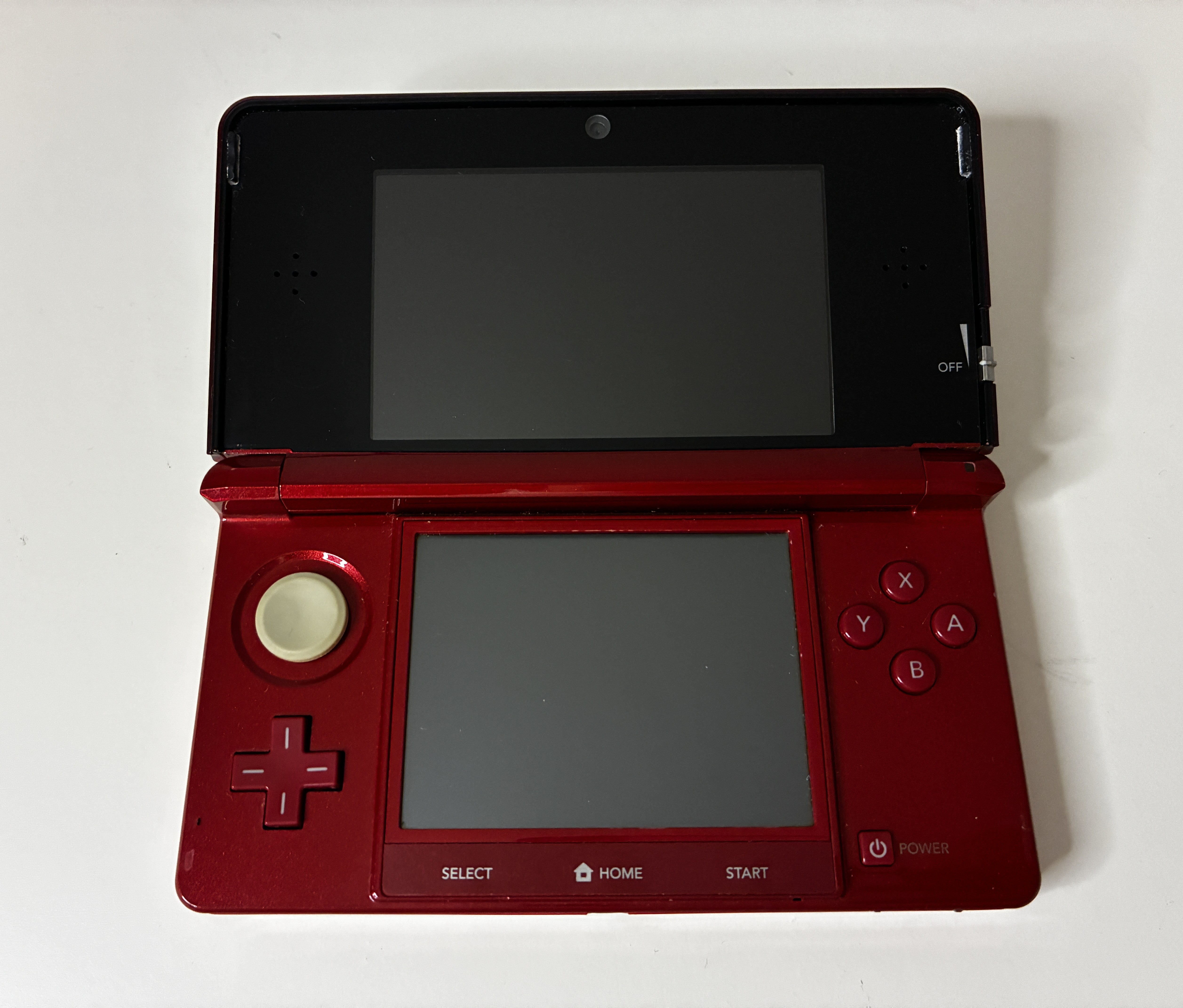 Nintendo 3DS Console / Flare Red Color / NTSC-J (Japan)