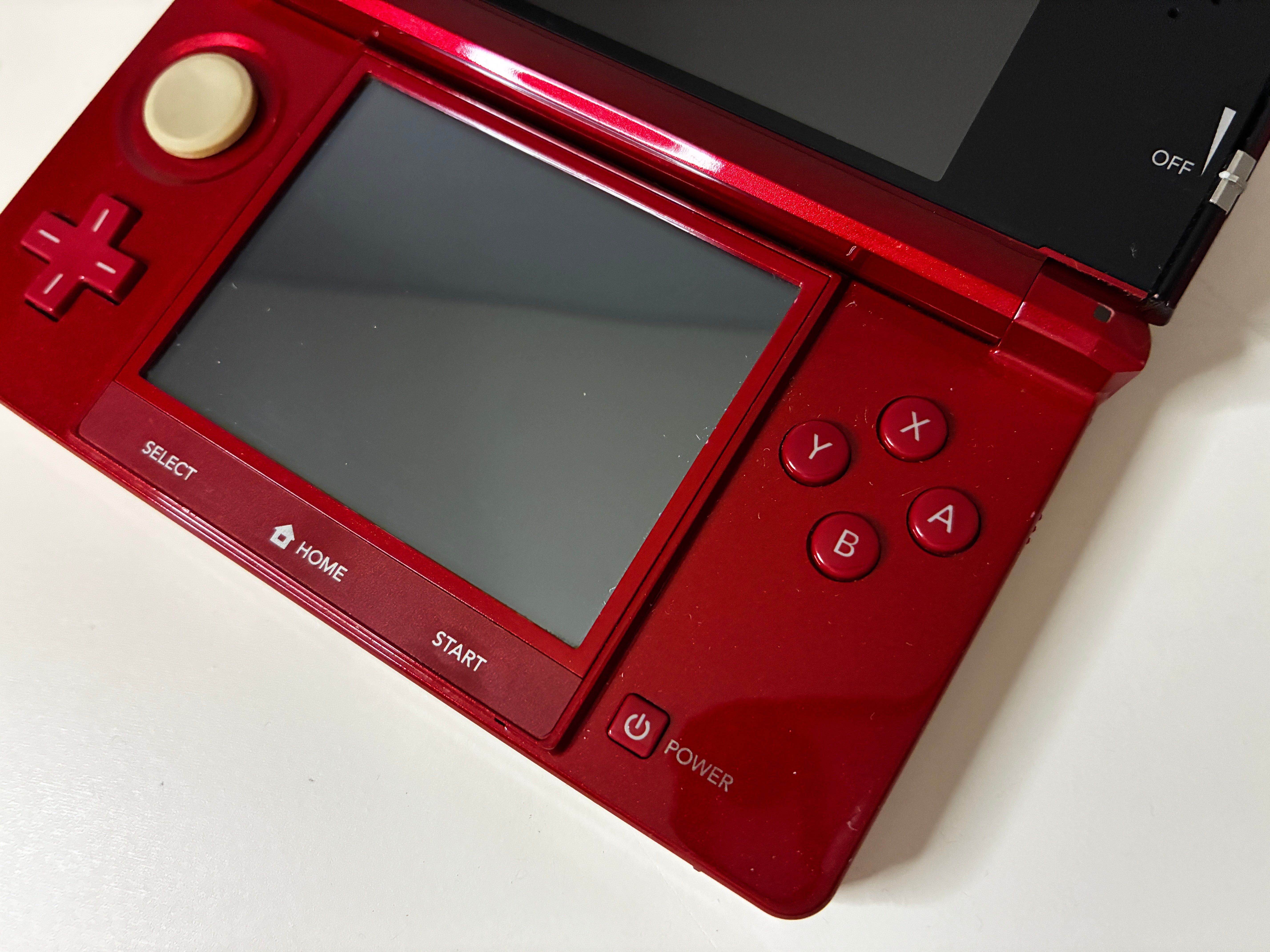 Nintendo 3DS Console / Flare Red Color / NTSC-J (Japan)