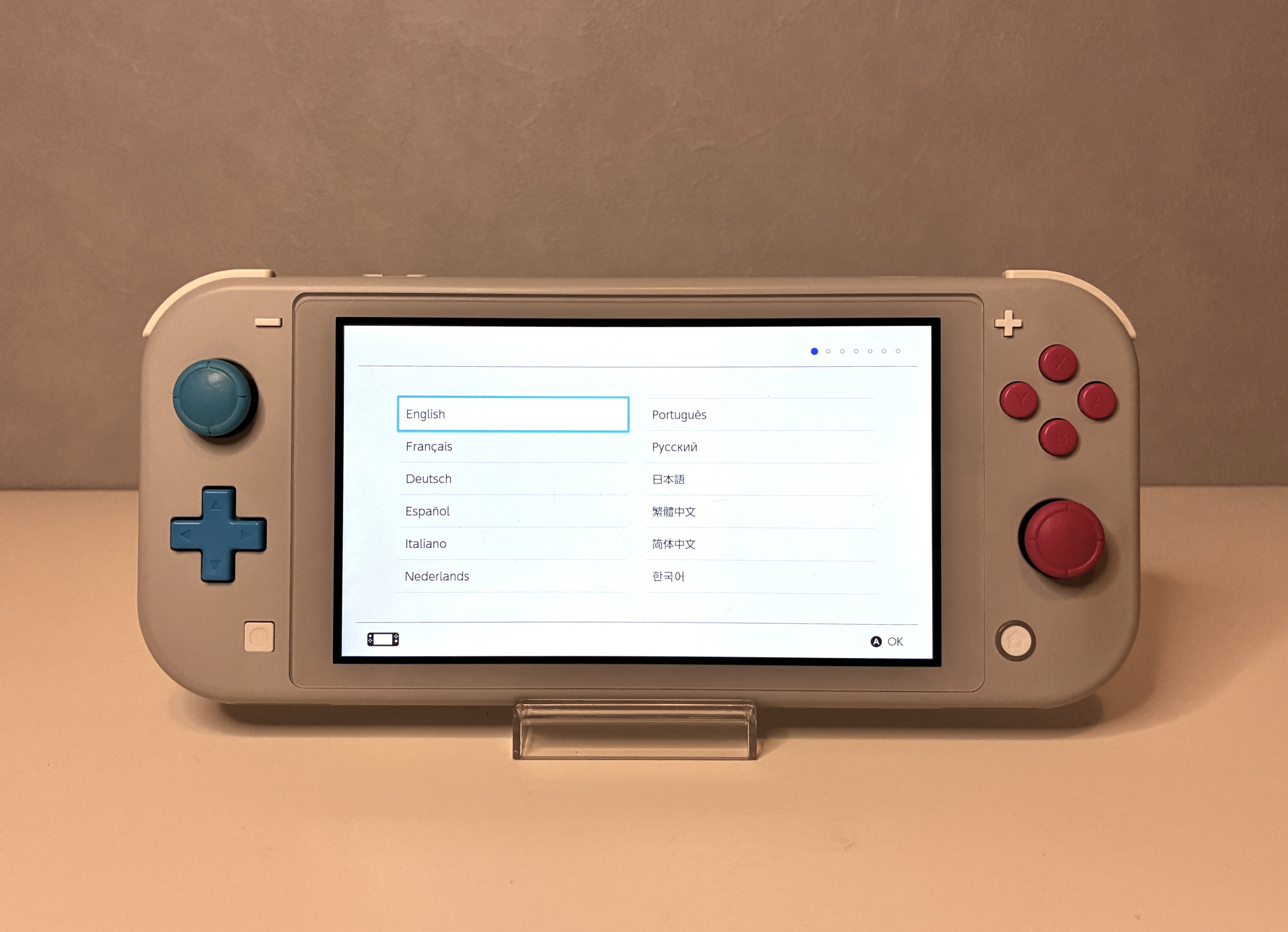 Nintendo Switch Lite Console / Pokemon Zacian Zamazenta Edition
