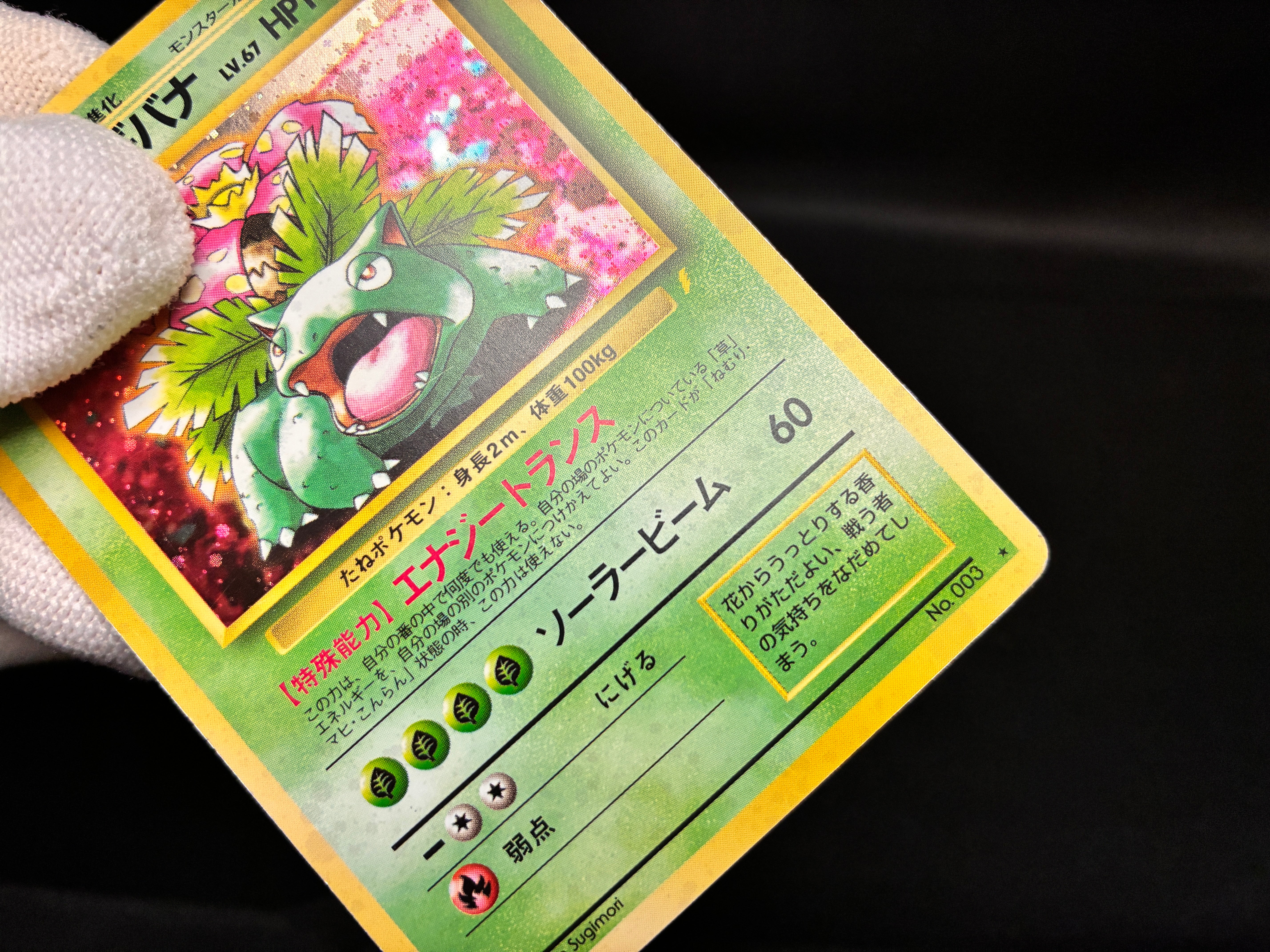 【MP】Venusaur No. 003 | Trade Please CD Promo | Pokemon Card Japanese