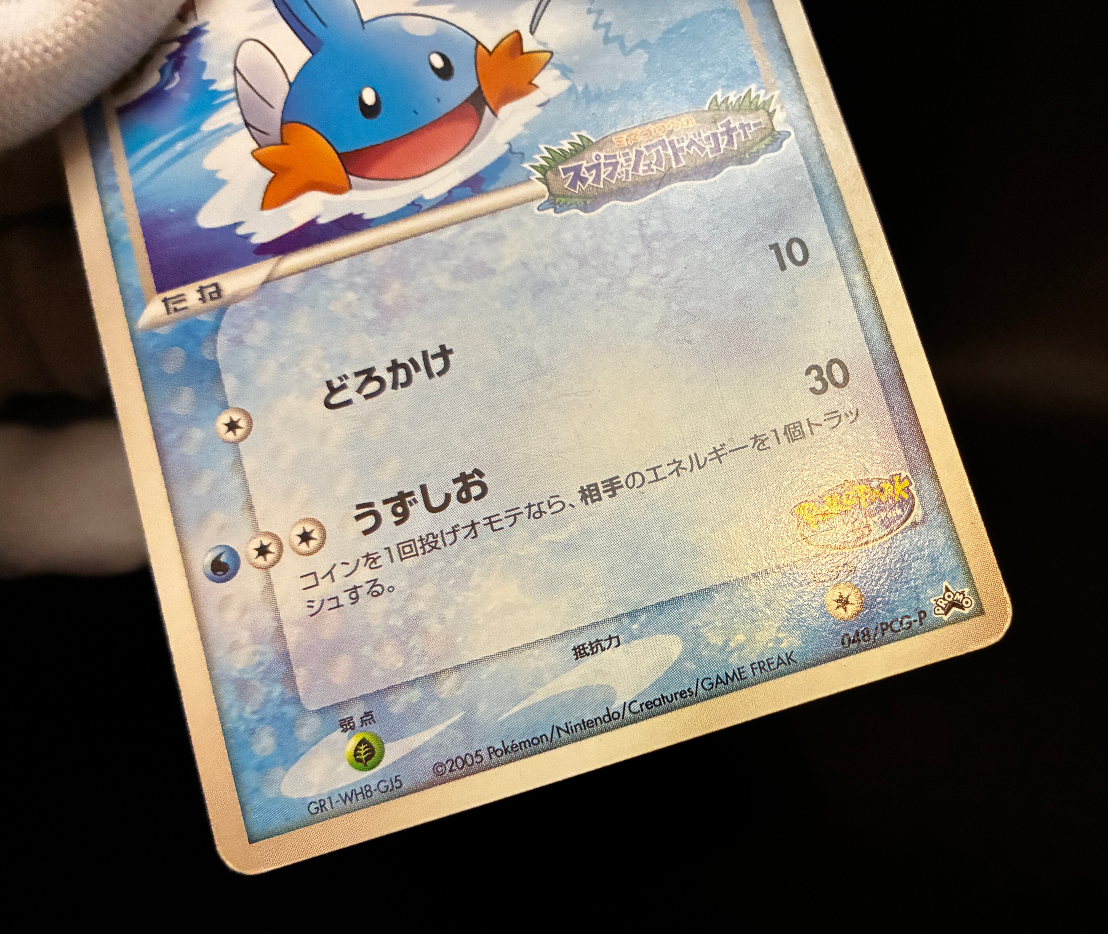 【MP】Pokepark's Mudkip 048/PCG-P | PokePark Promo 2005 | Pokemon Card Japanese