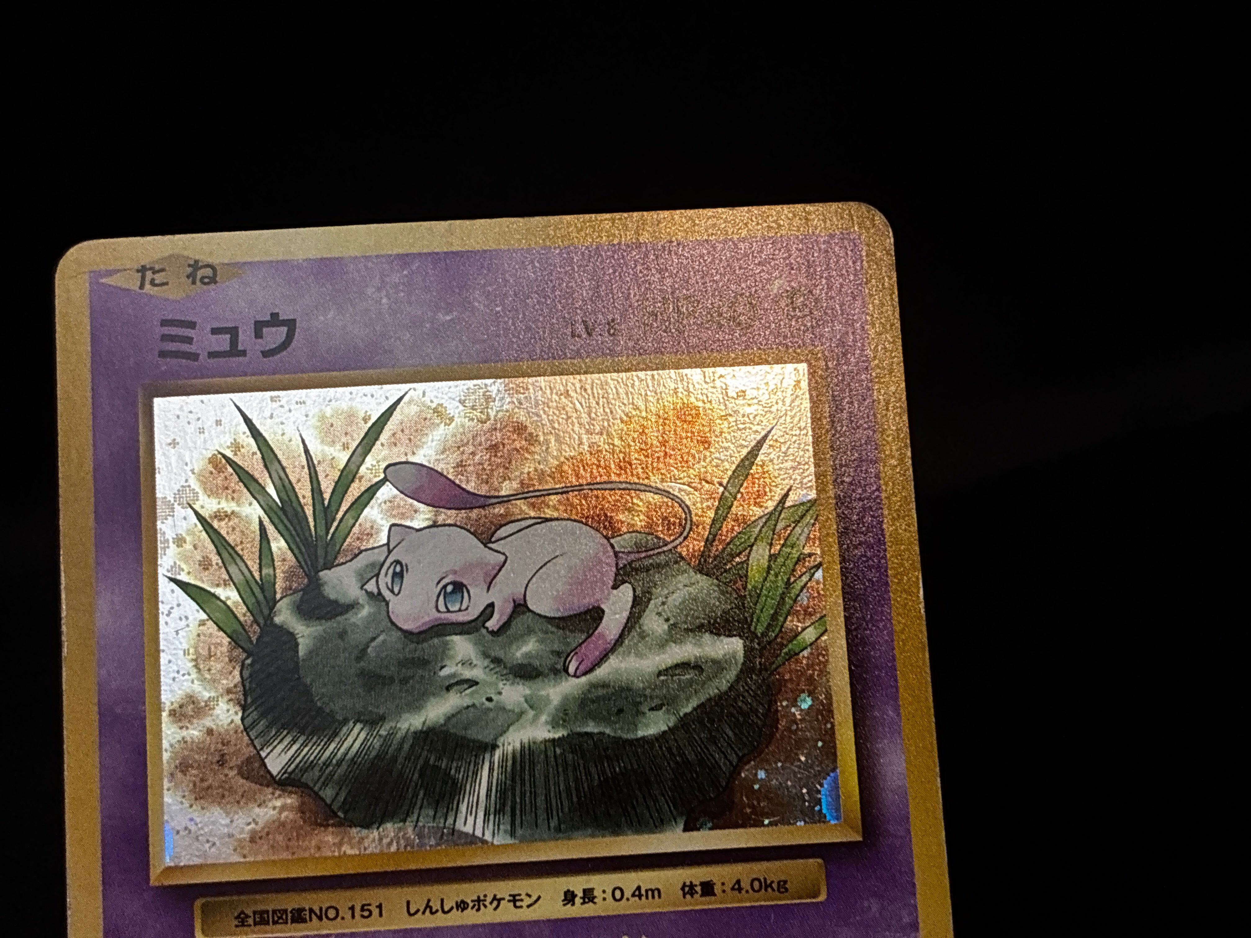 【MP】Mew 051/087 CP6 | 20th Anniversary 1st Edition | Japanese Pokemon Card