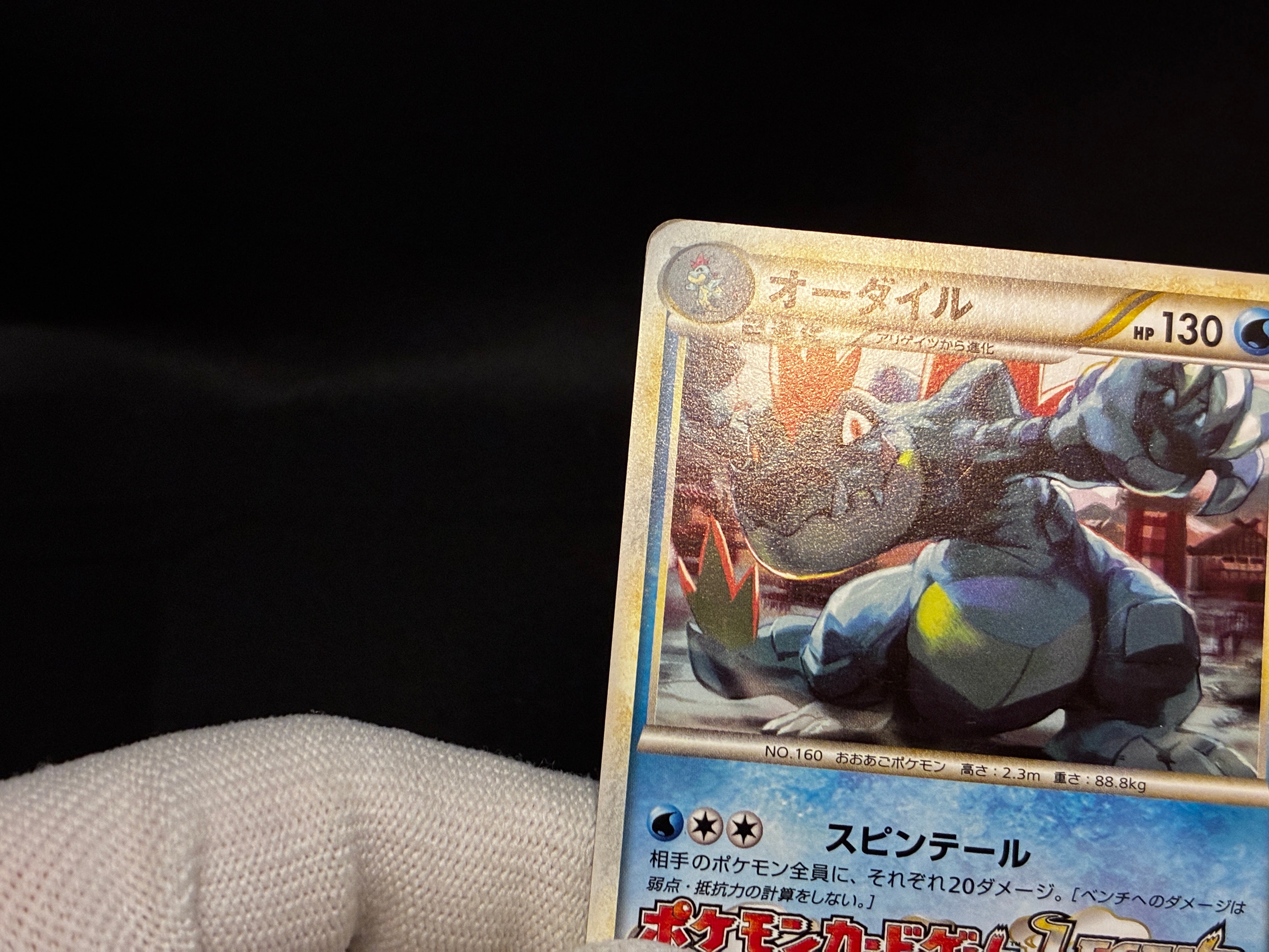 【LP】Feraligatr 002/L-P | Promo Gym Challenge participation | Pokemon Card Japanese