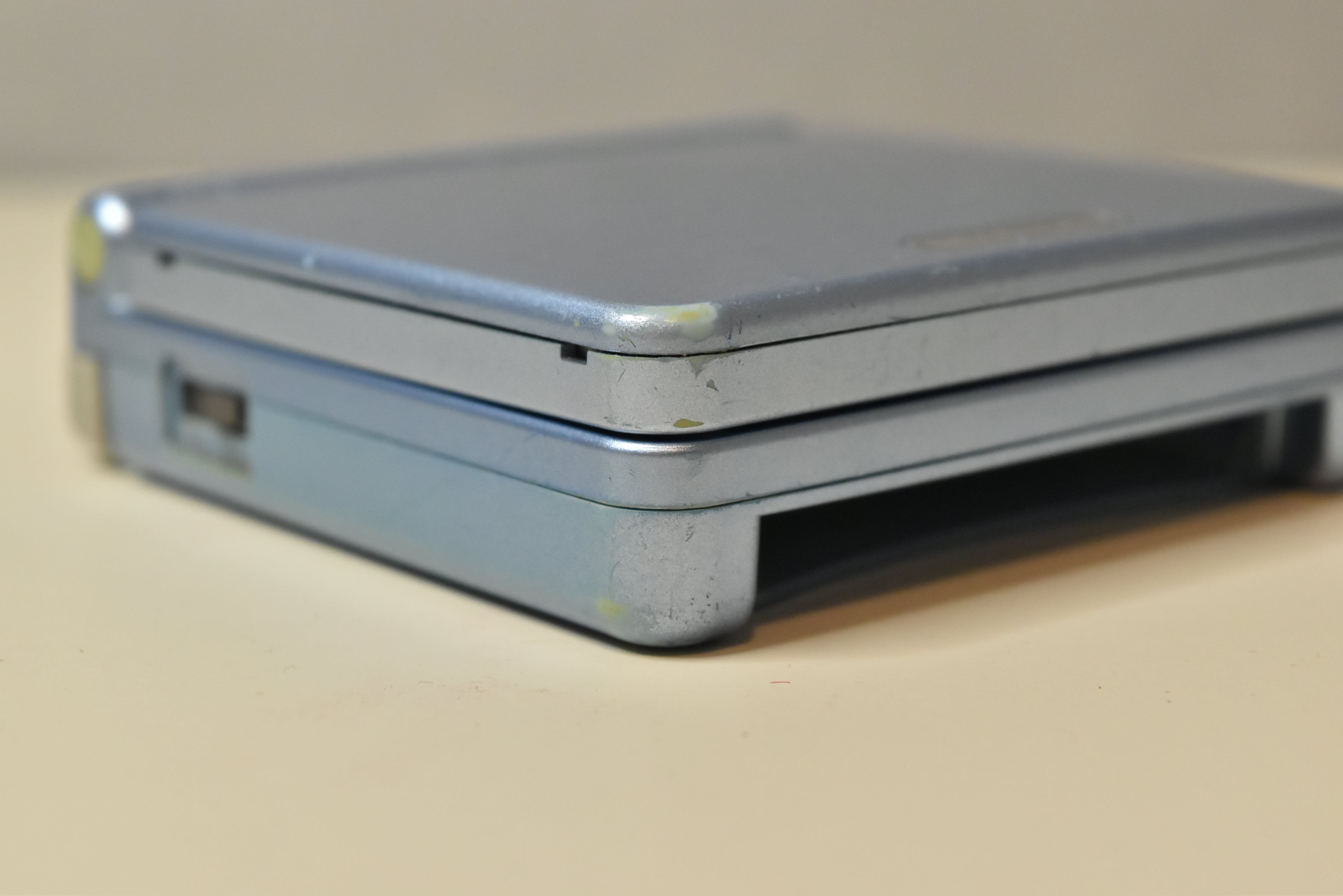 Nintendo Gameboy Advance SP Console / Pearl Blue / Audio Issue - Very Low Sound