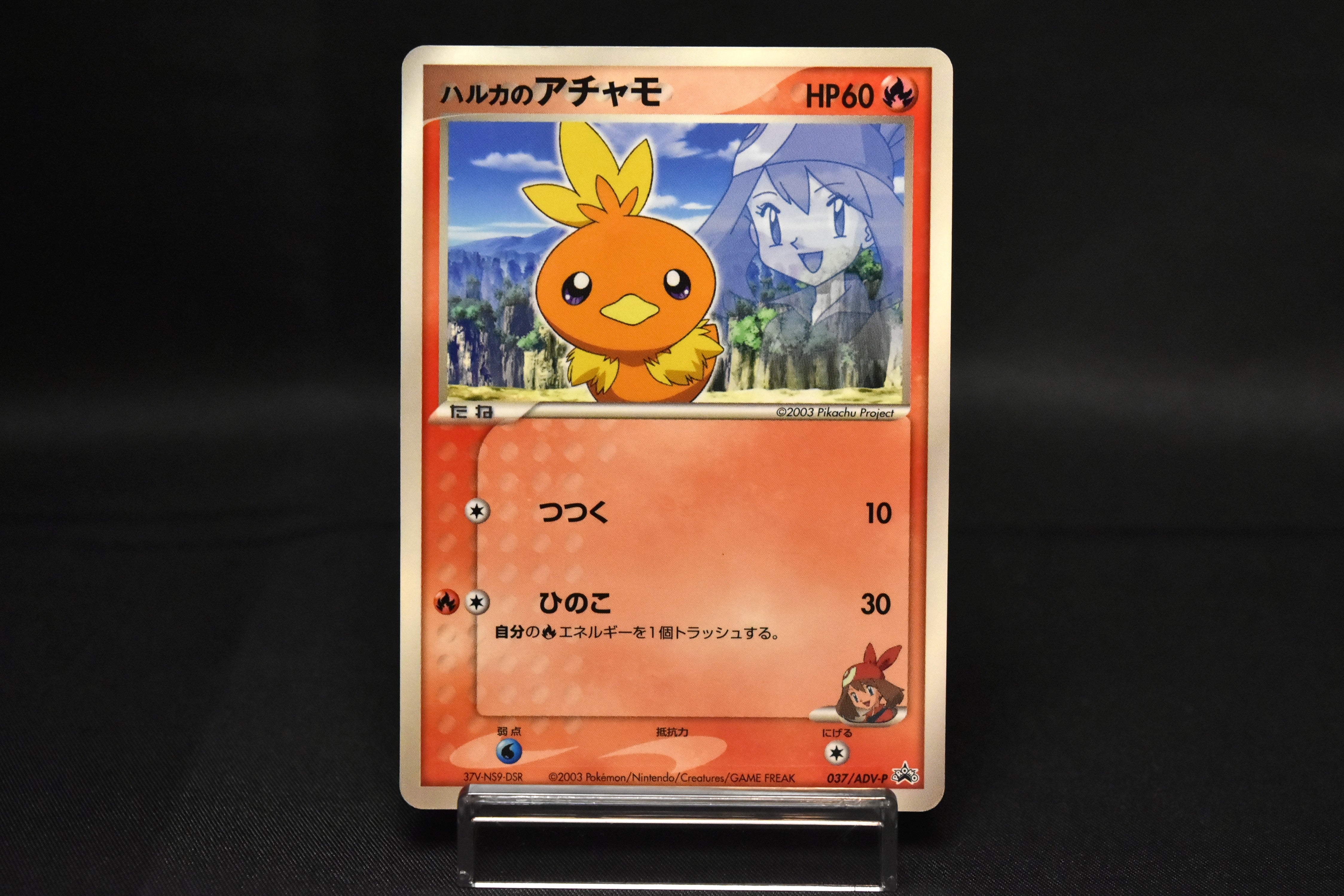May's Torchic 037/ADV-P Promo Japanese Pokemon Card Shogakukan Magazine Exclusive
